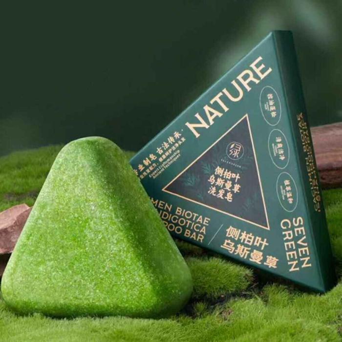 1 pcs Nature Triangle Shampoo Bar